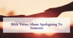 Bible Verses About Apologizing To Someone