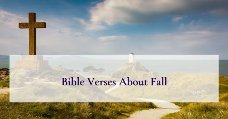 Bible Verses About Fall