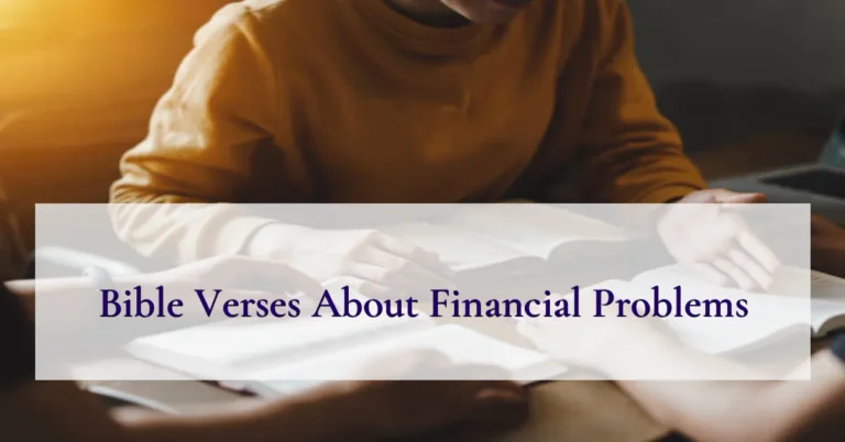 Bible Verses About Financial Problems
