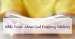 Bible Verses About God Forgiving Adultery
