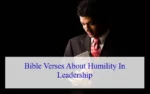 Bible Verses About Humility In Leadership