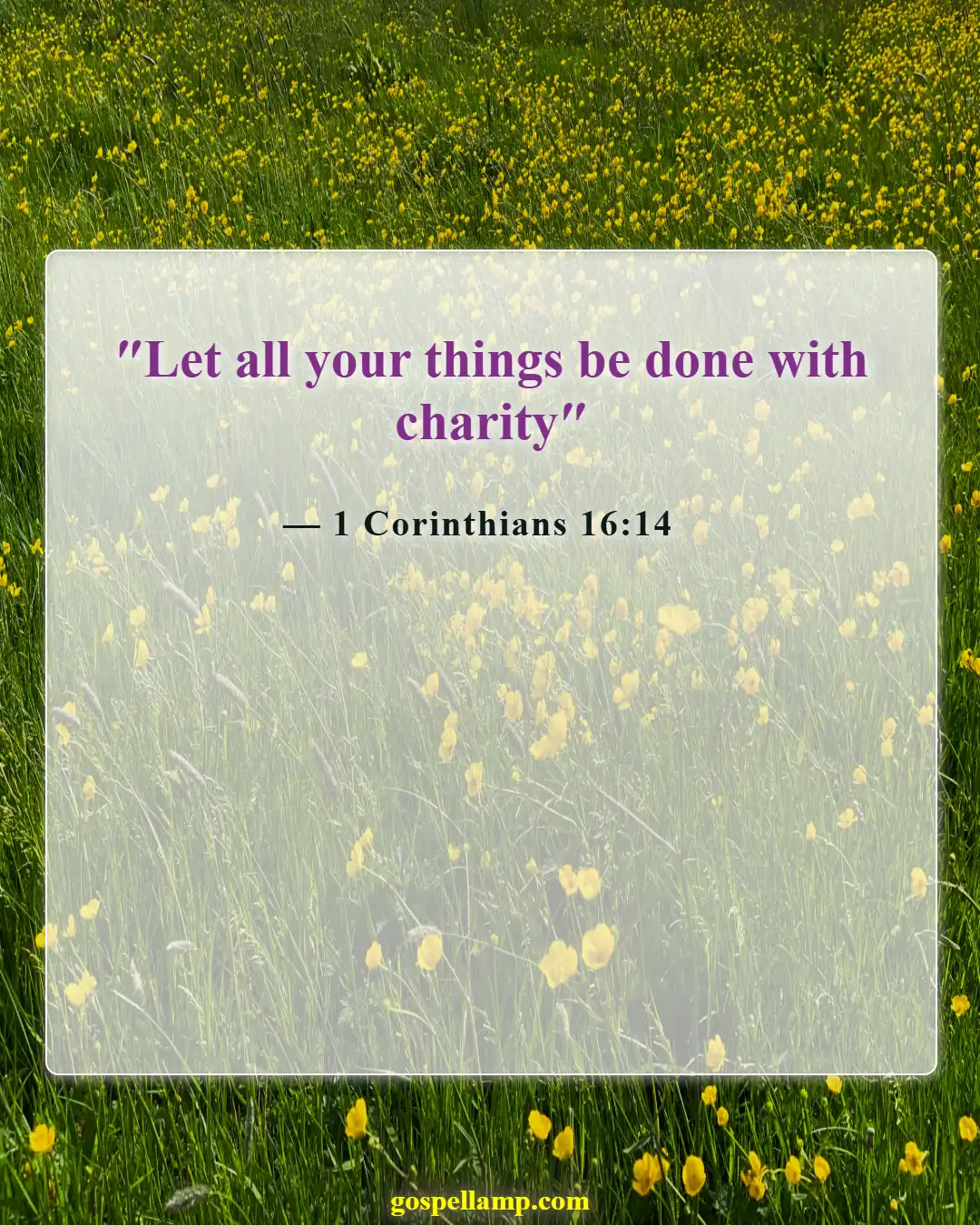 Bible Verses About Raising Your Child (1 Corinthians 16:14)