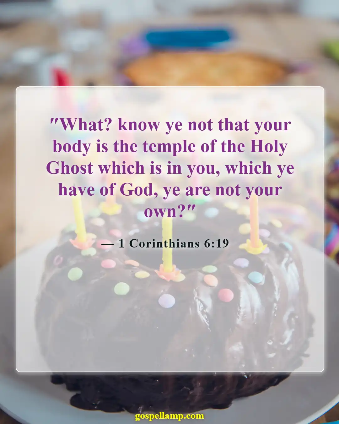 Bible Verses About Physical Appearance (1 Corinthians 6:19)