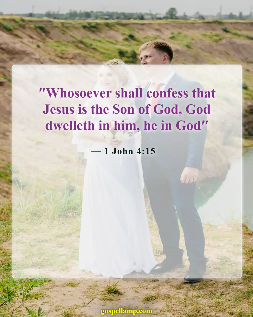 Bible Verses About God Saving Us From Hell (1 John 4:15)