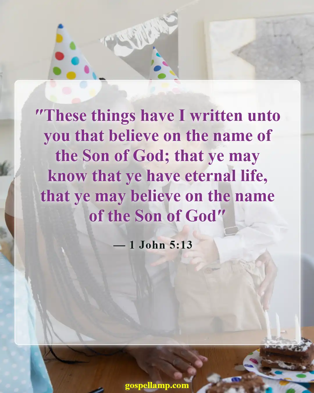 Bible Verses About God Saving Us From Hell (1 John 5:13)