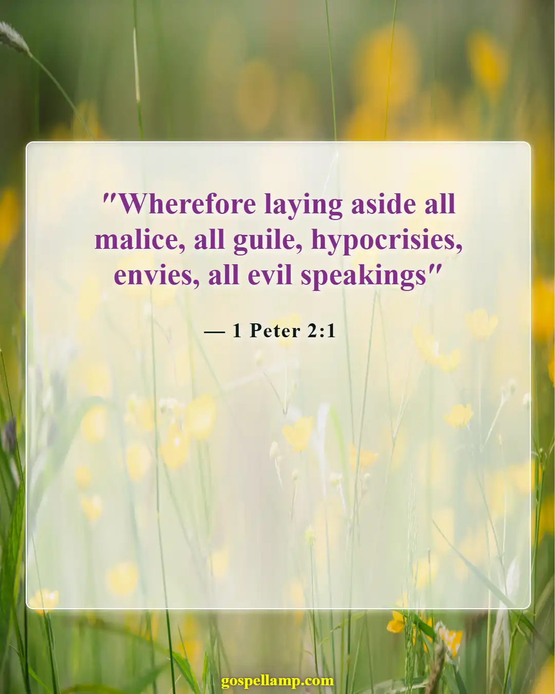Bible Verses About Liars Going To Hell (1 Peter 2:1)