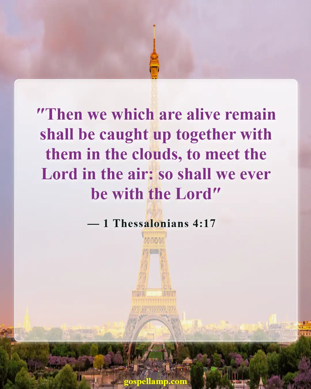 Bible Verses About Heaven And Hell (1 Thessalonians 4:17)
