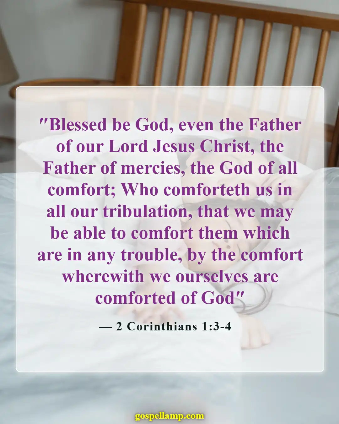 2 Corinthians 1:3-4 :- Comfort and peace from God’s presence