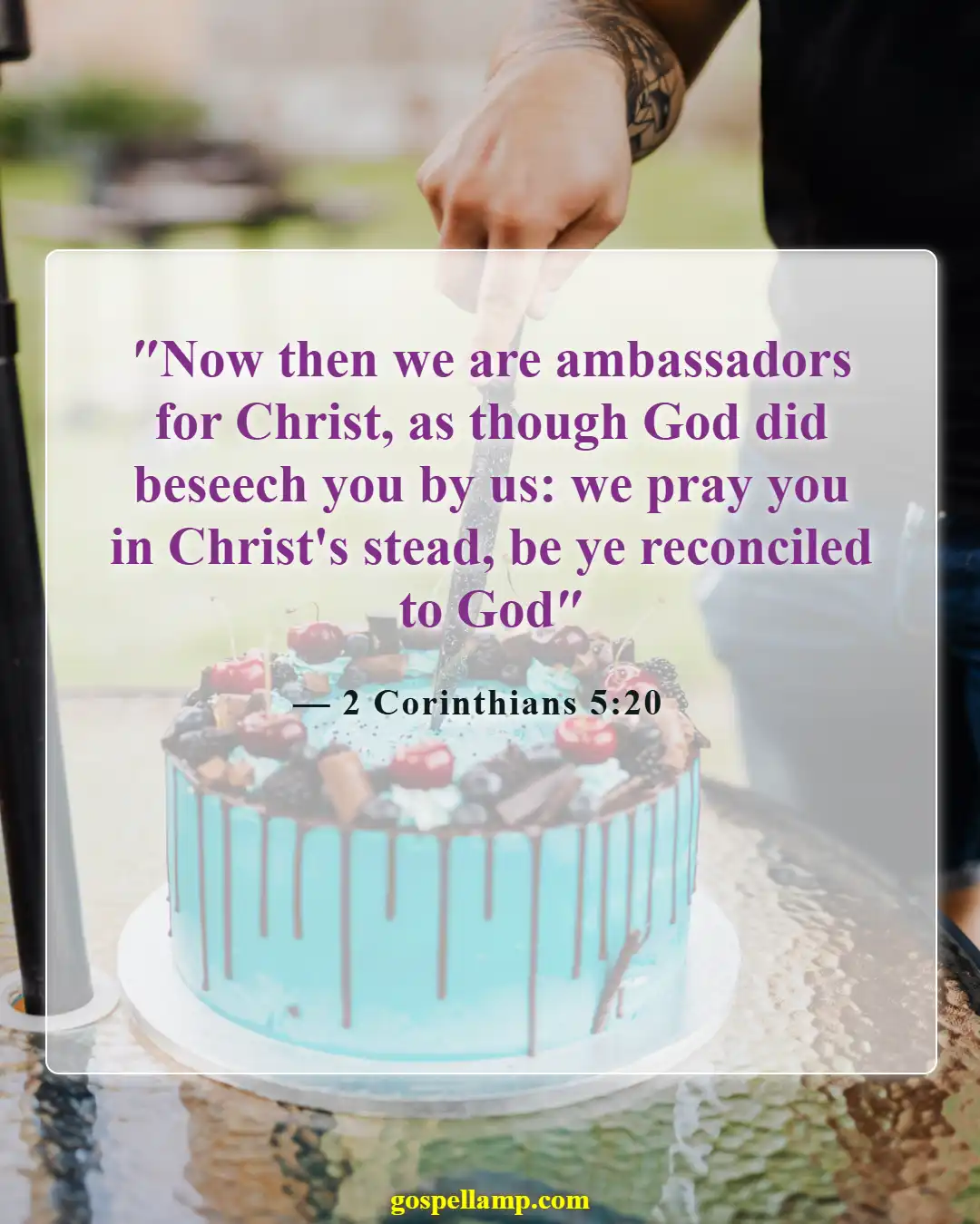 Bible Verses About Missions And Evangelism (2 Corinthians 5:20)