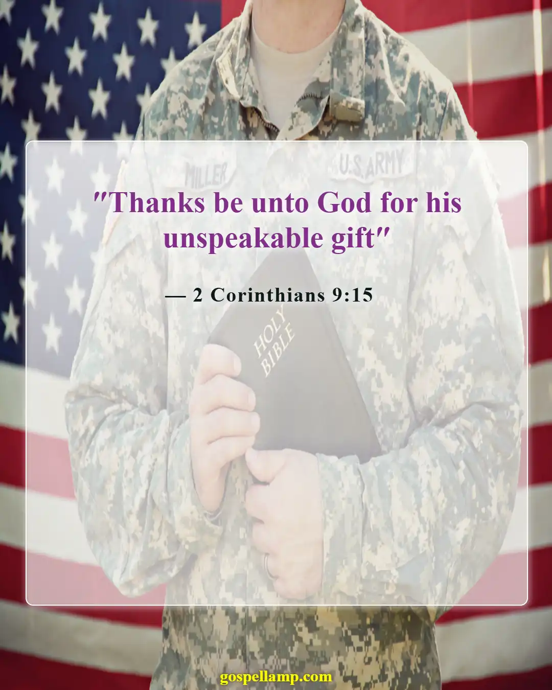 2 Corinthians 9:15 :- Gratitude for God's indescribable gifts today