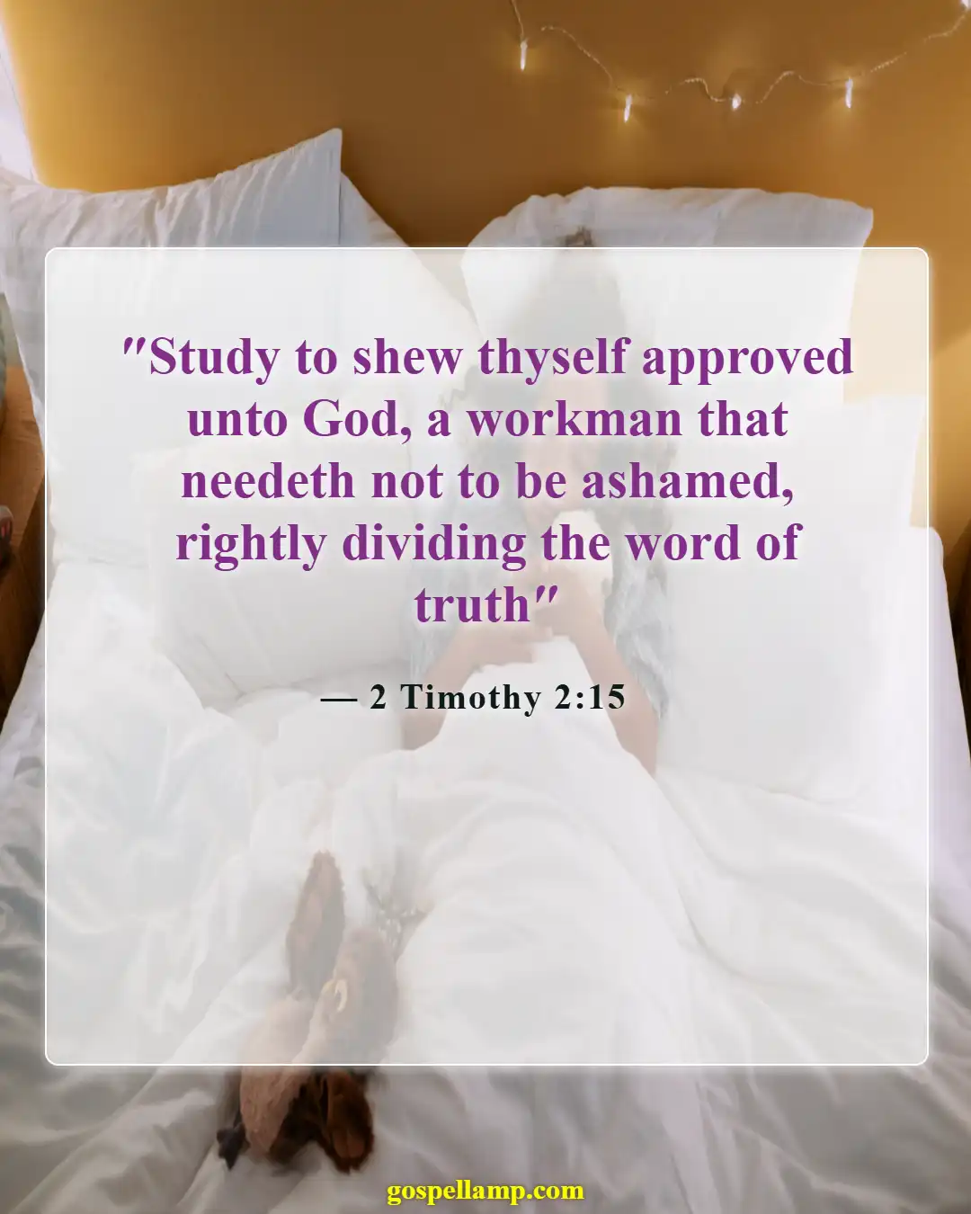 Bible Verses About Devil In Disguise (2 Timothy 2:15)