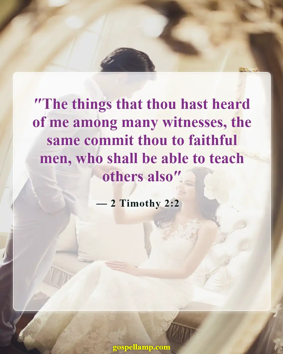 Bible Verses About Mission And Outreach (2 Timothy 2:2)