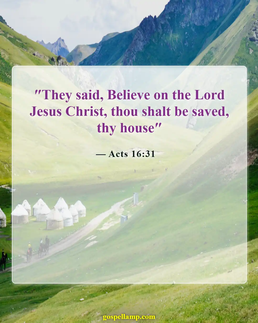 Bible Verses About Sibling Love (Acts 16:31)