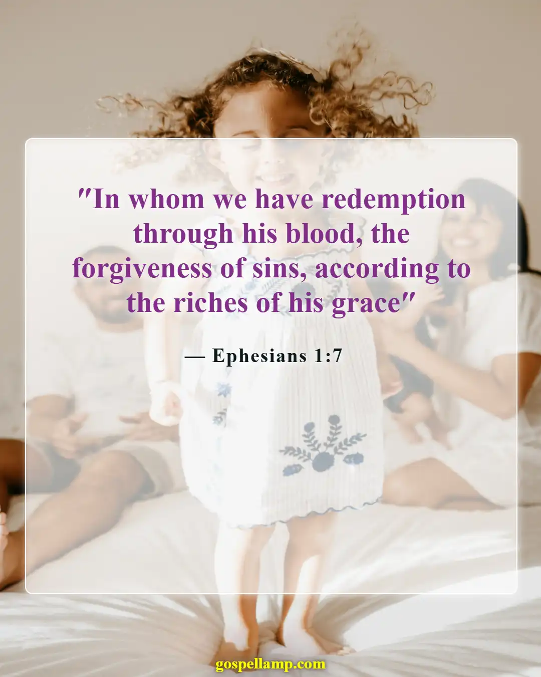 Ephesians 1:7 :- Redemption and forgiveness through Christ's grace