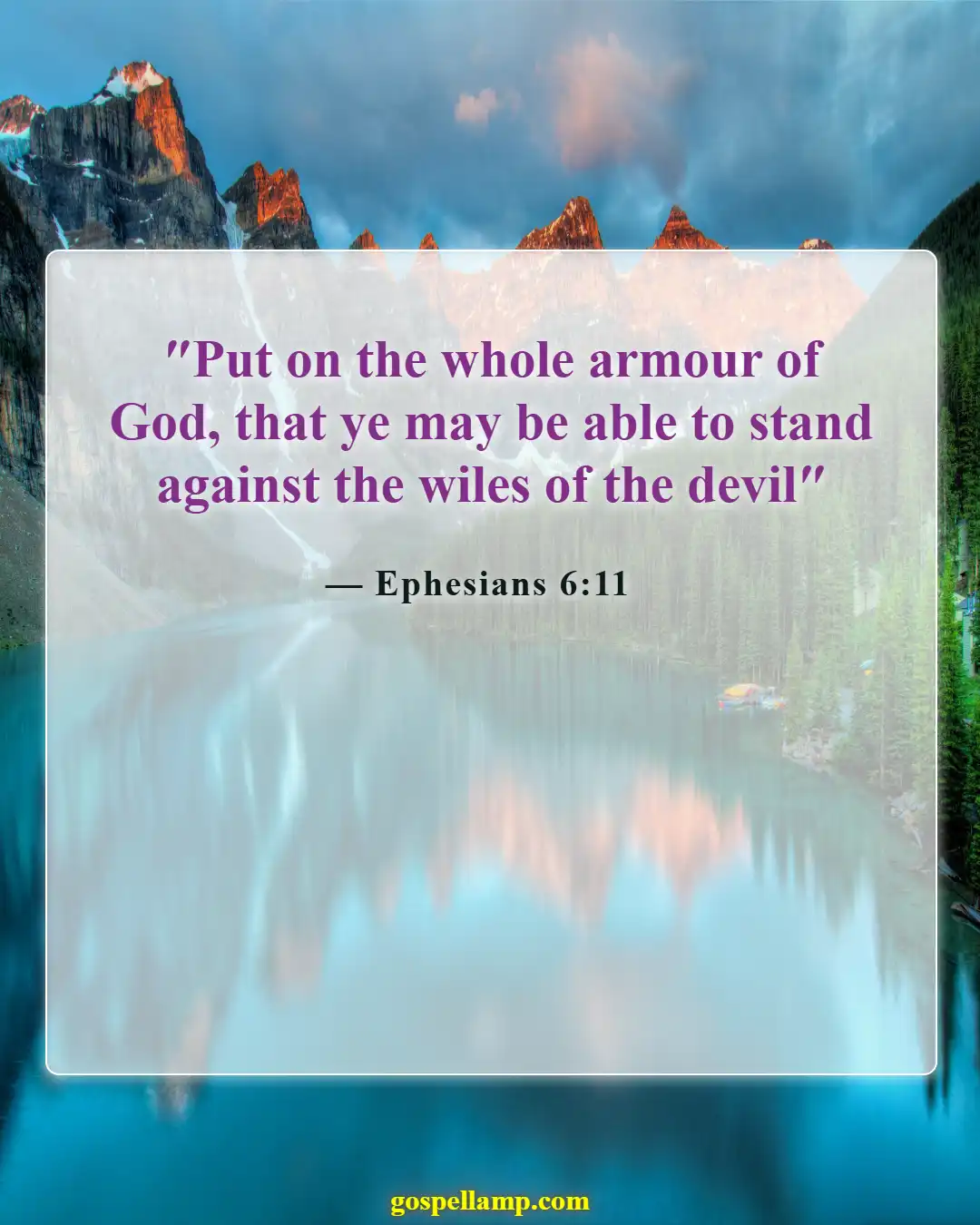 Bible Verses About Fighting Back (Ephesians 6:11)