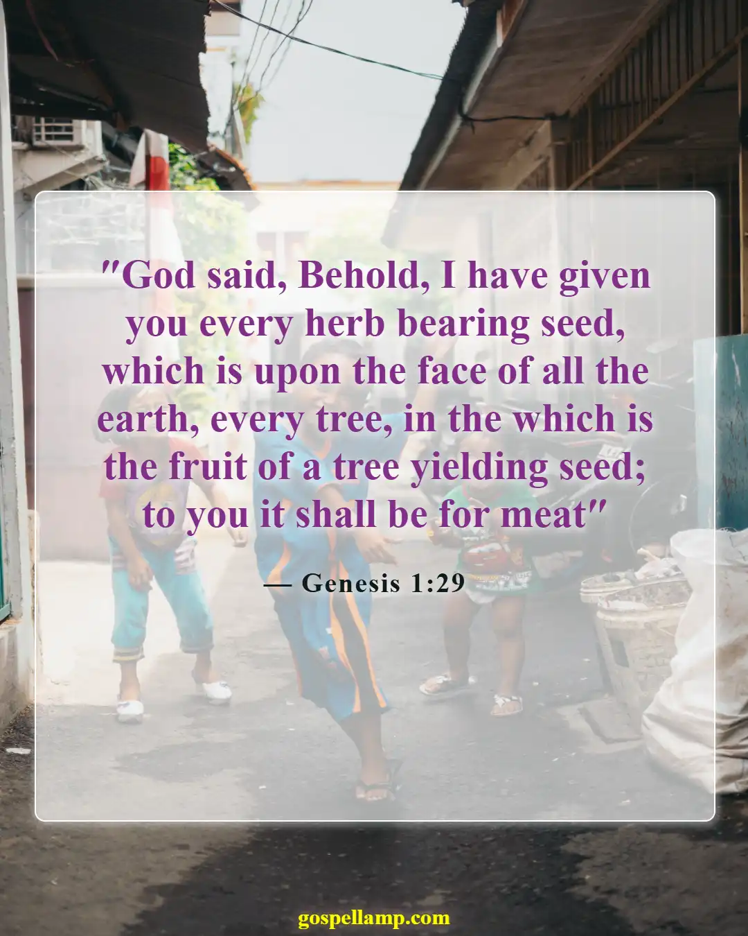 Bible Verses About Weed (Genesis 1:29)