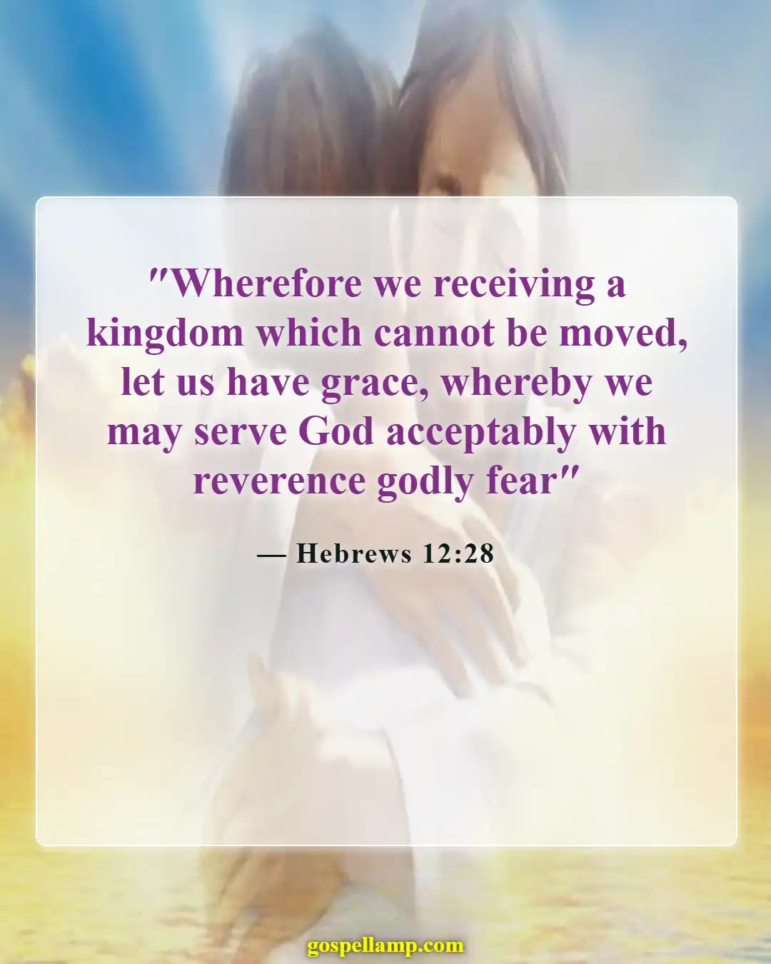 Hebrews 12:28 :- Grateful for an unshakeable kingdom today