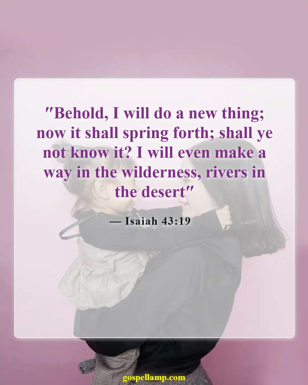 Isaiah 43:19 :- New beginnings and possibilities through God