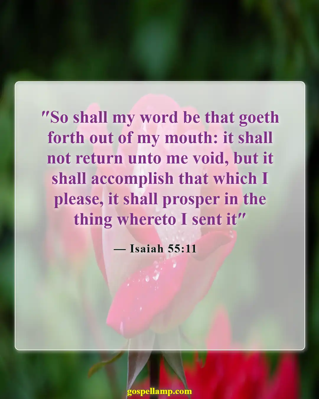 Bible Verses About Excitement (Isaiah 55:11)