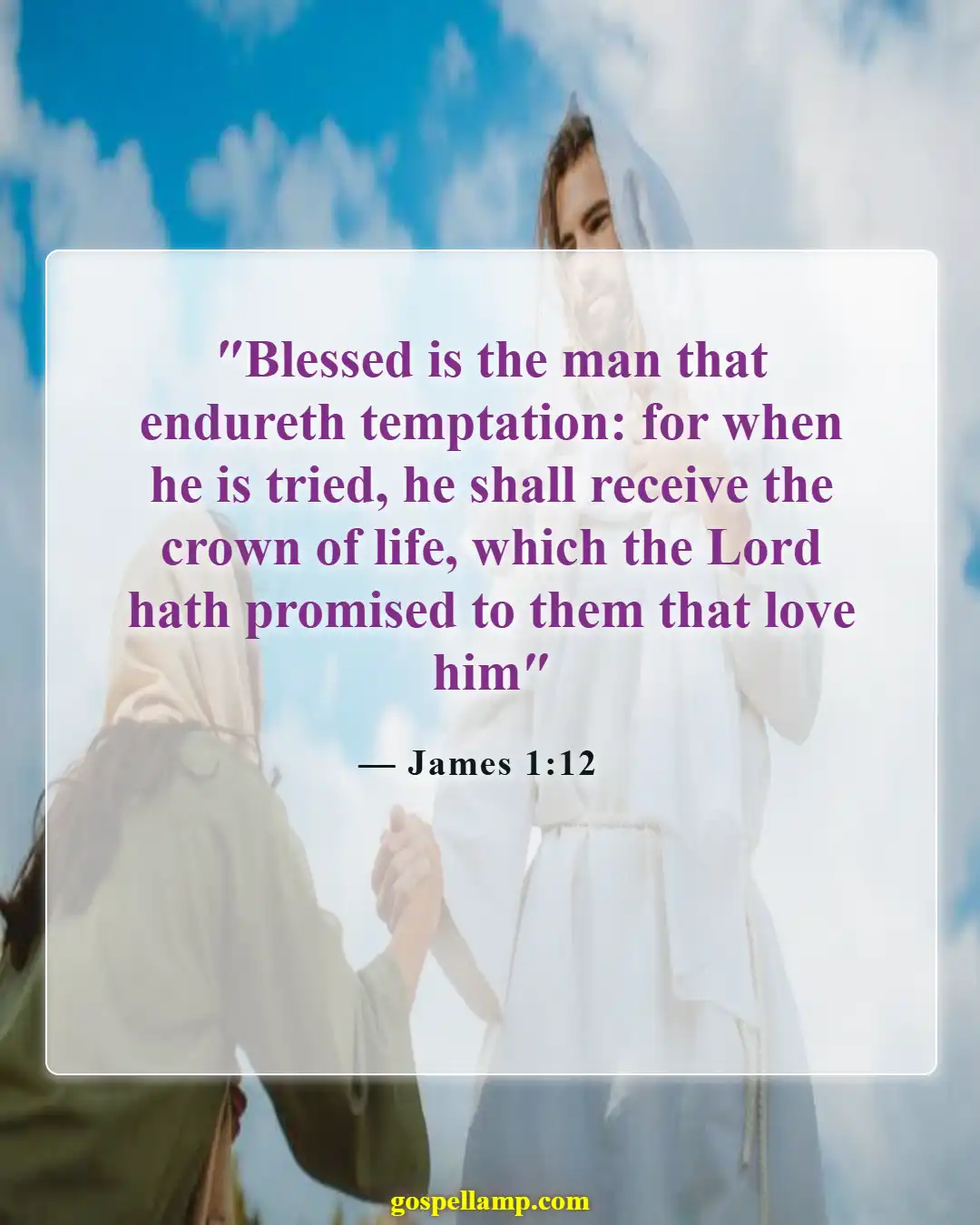 Bible Verses About Fighting Back (James 1:12)