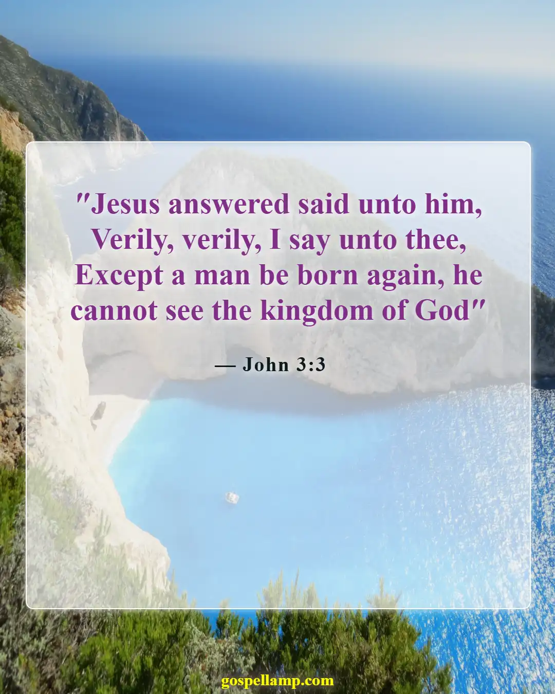Bible Verses About Revival And Spiritual Awakening (John 3:3)