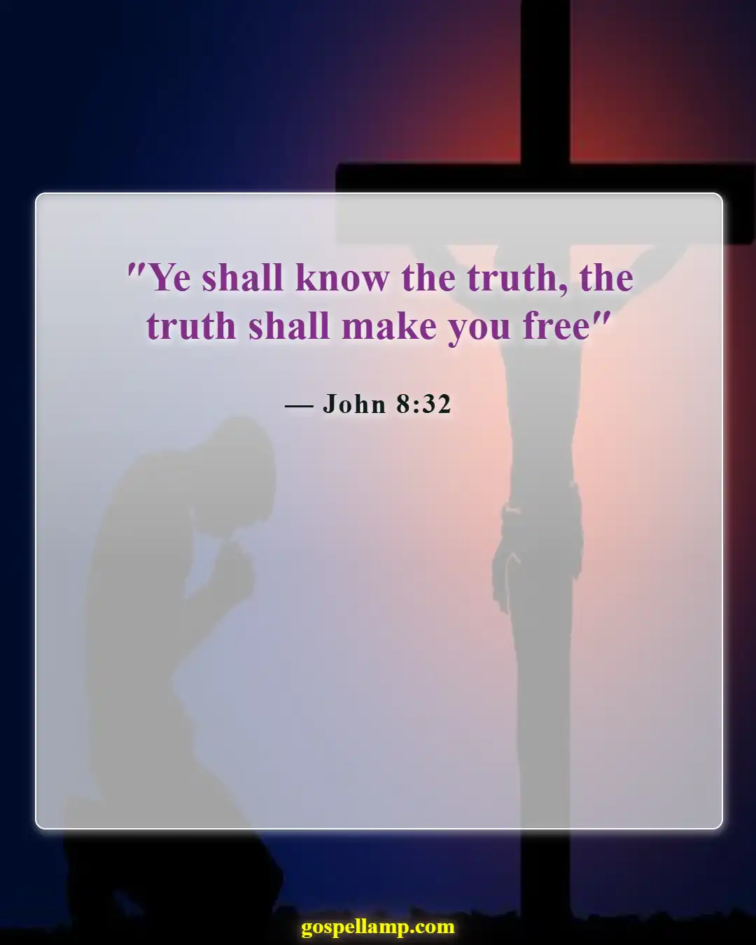 Bible Verses About Manipulation (John 8:32)