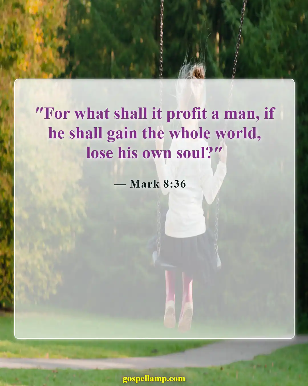 Bible Verses About Success And Hard Work (Mark 8:36)