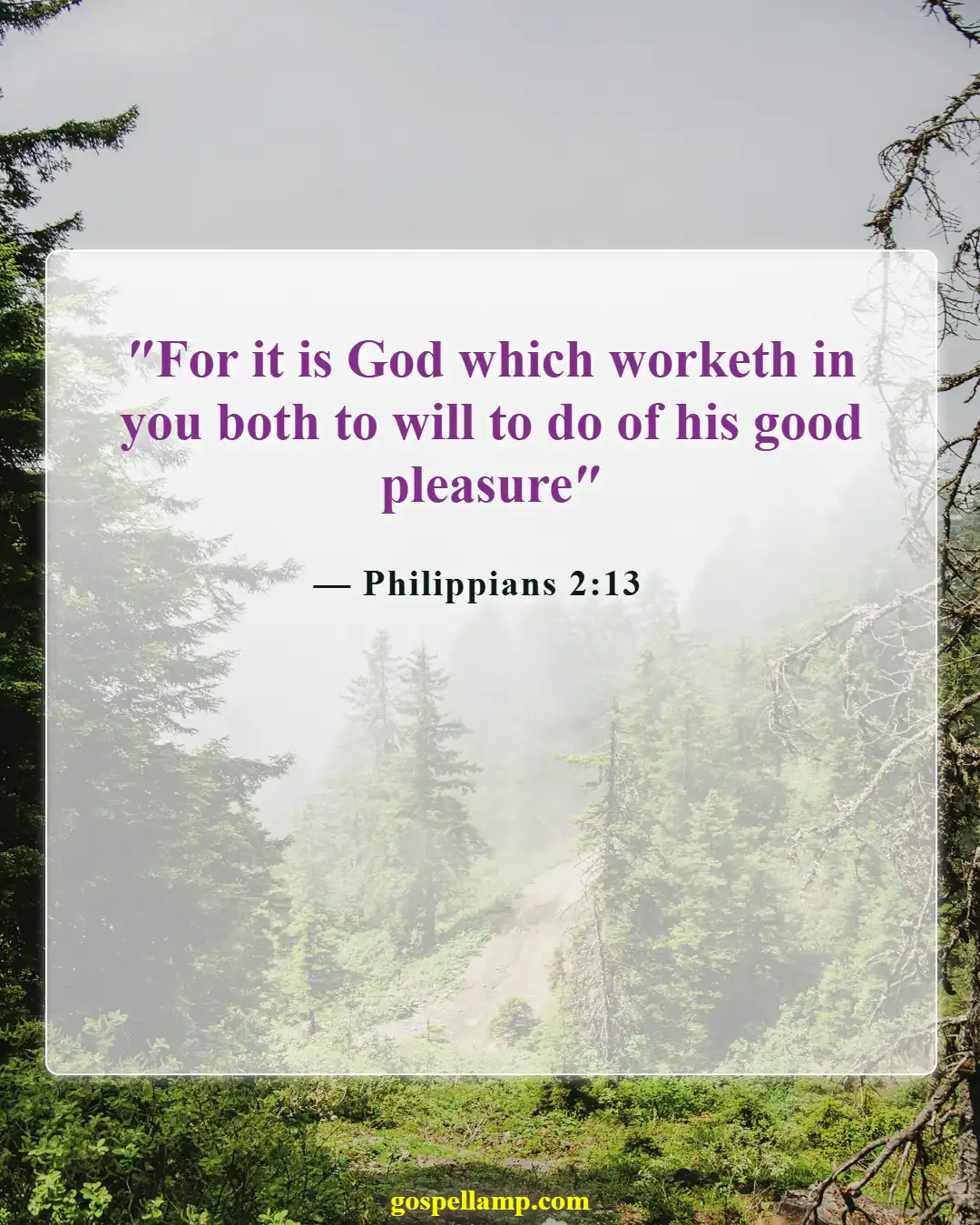 Bible Verses About Gifts And Talents (Philippians 2:13)