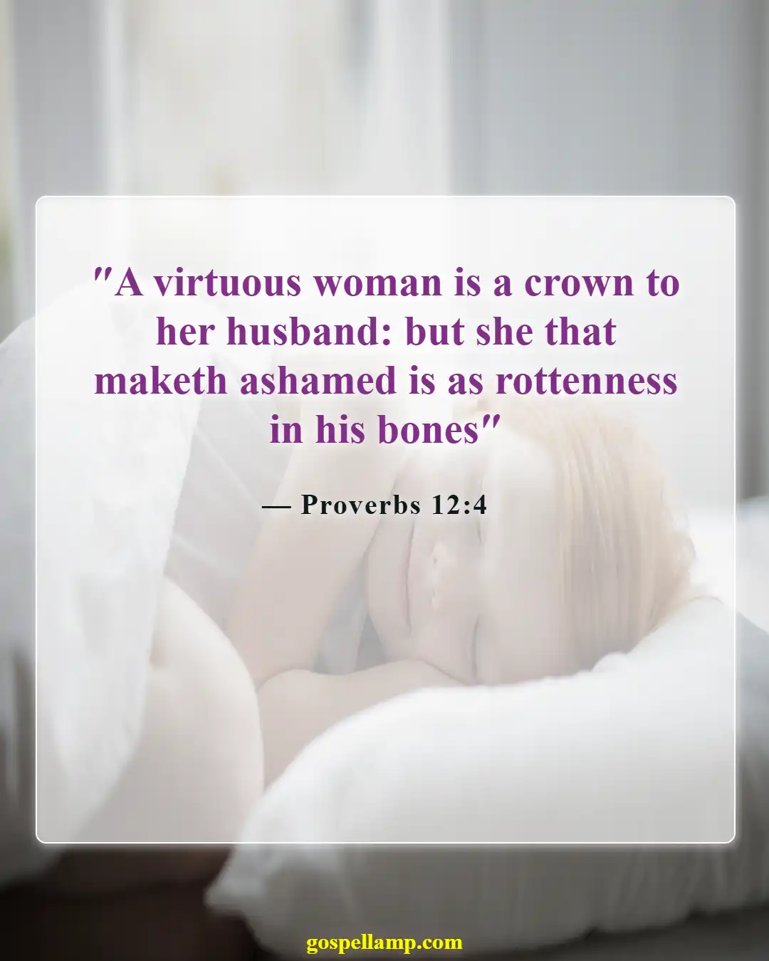 Bible Verses About Value Of A Woman (Proverbs 12:4)