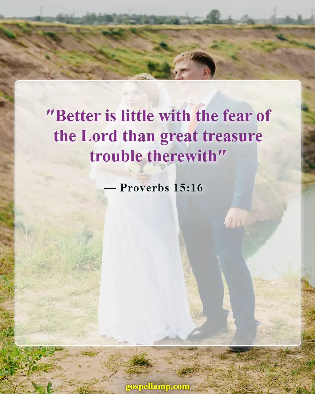 Bible Verses About Money Problems (Proverbs 15:16)