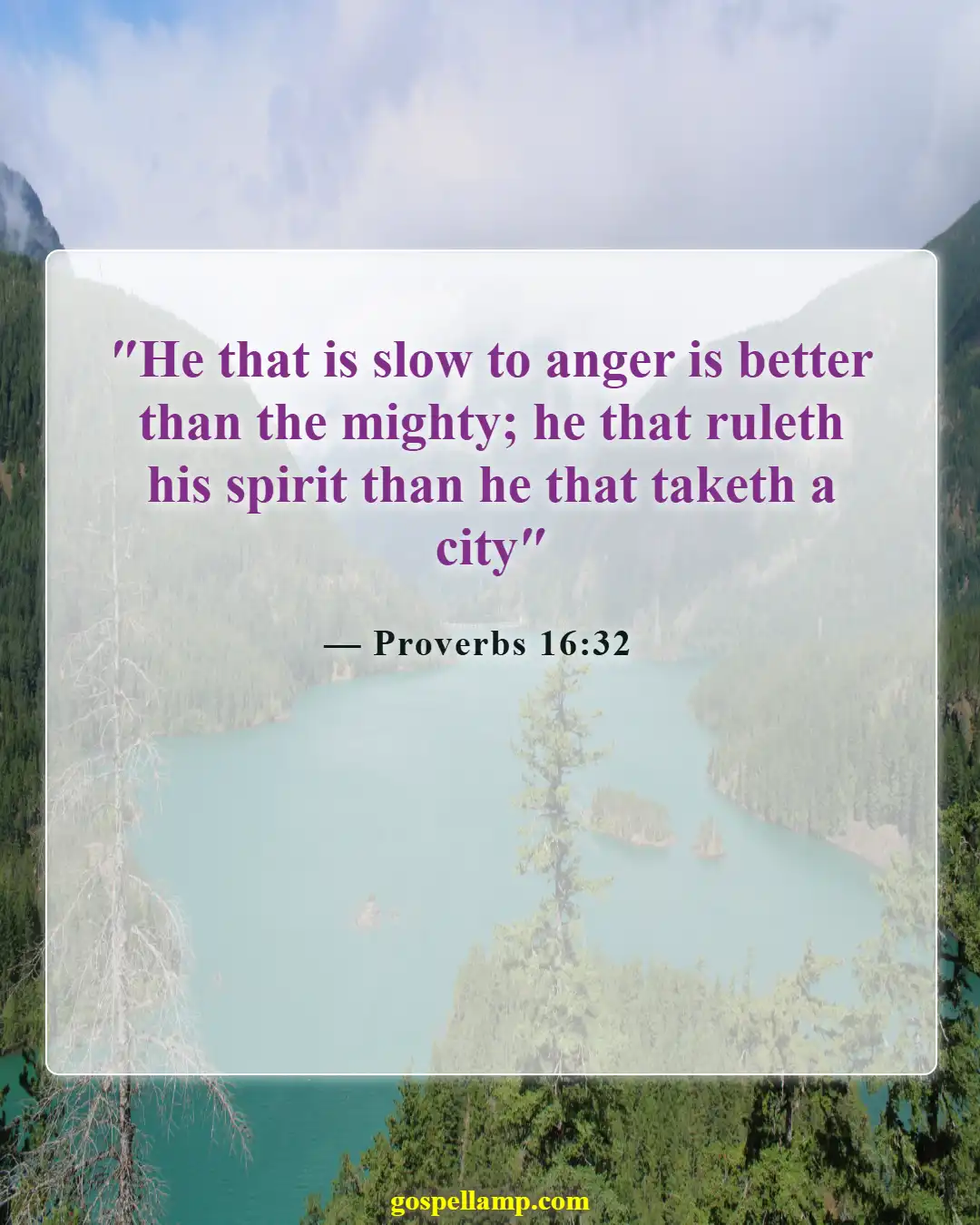 Proverbs 16:32 :- Strength in self-control over anger