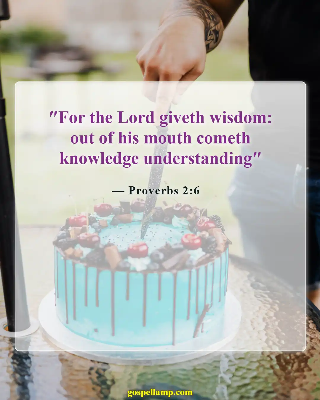 Proverbs 2:6 :- Wisdom and understanding from the Lord