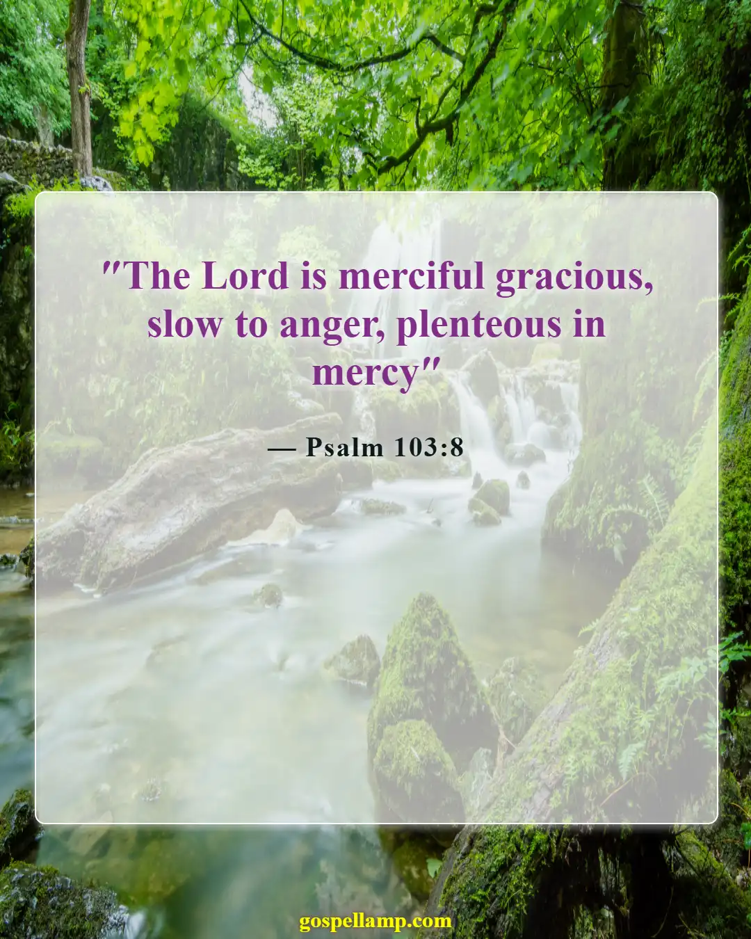 Bible Verses About Love And Compassion (Psalm 103:8)