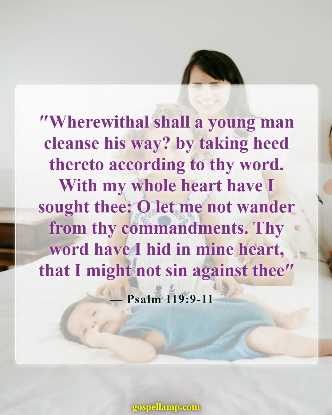 Bible Verses About Masterbation (Psalm 119:9-11)