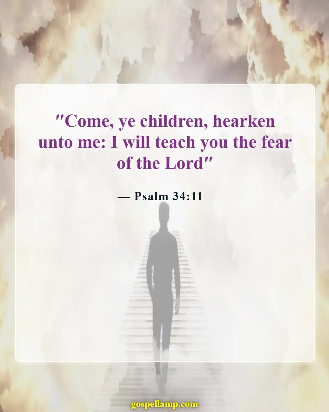 Bible Verses About Gratitude For Family (Psalm 34:11)