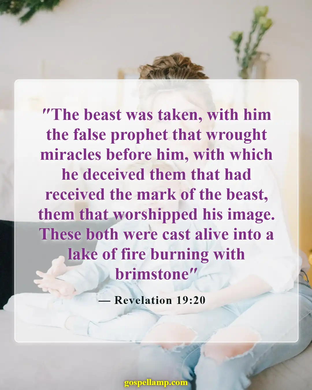 Revelation 19:20 :- Eternal punishment for the wicked revealed