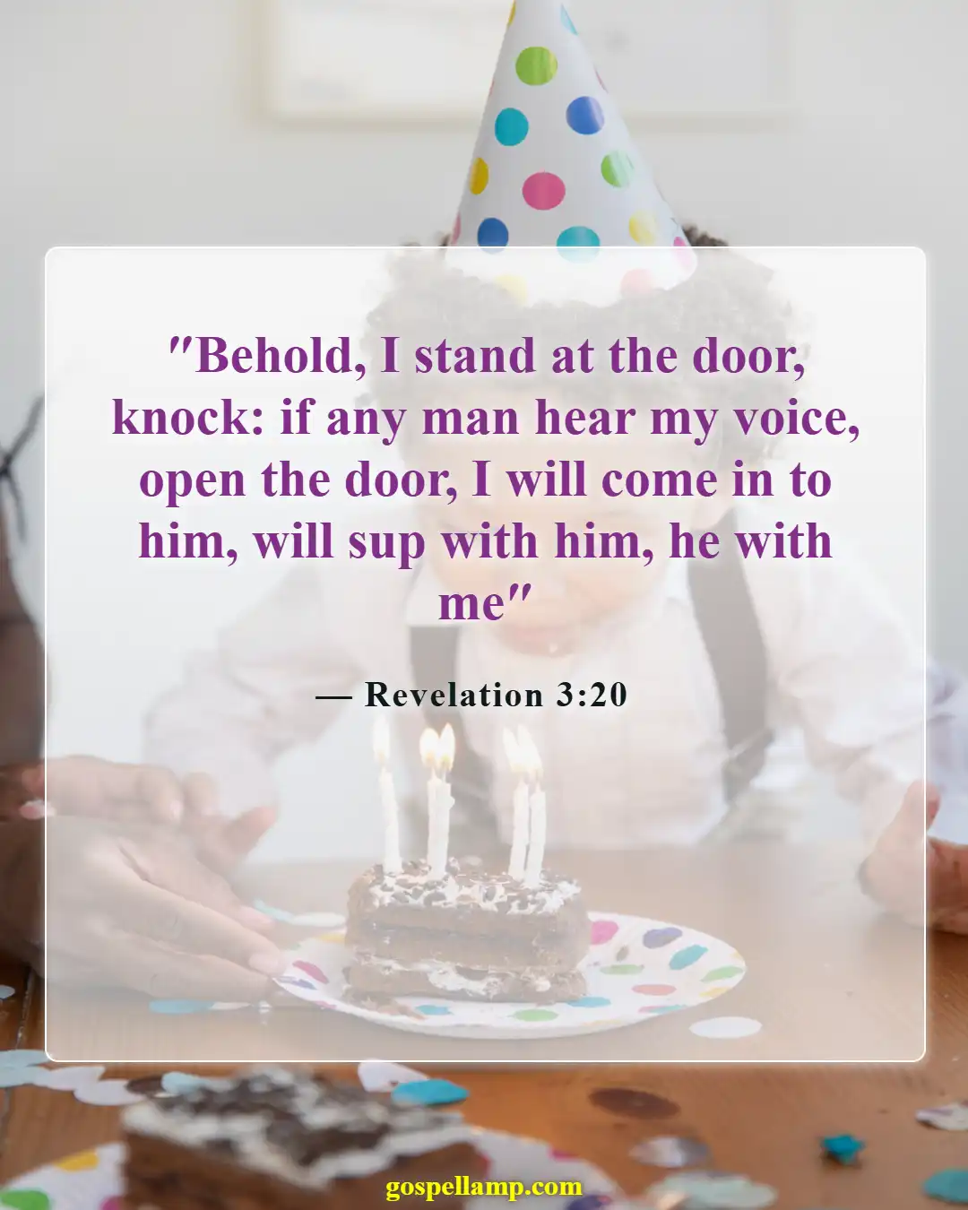 Revelation 3:20 :- Invitation to fellowship and open communication