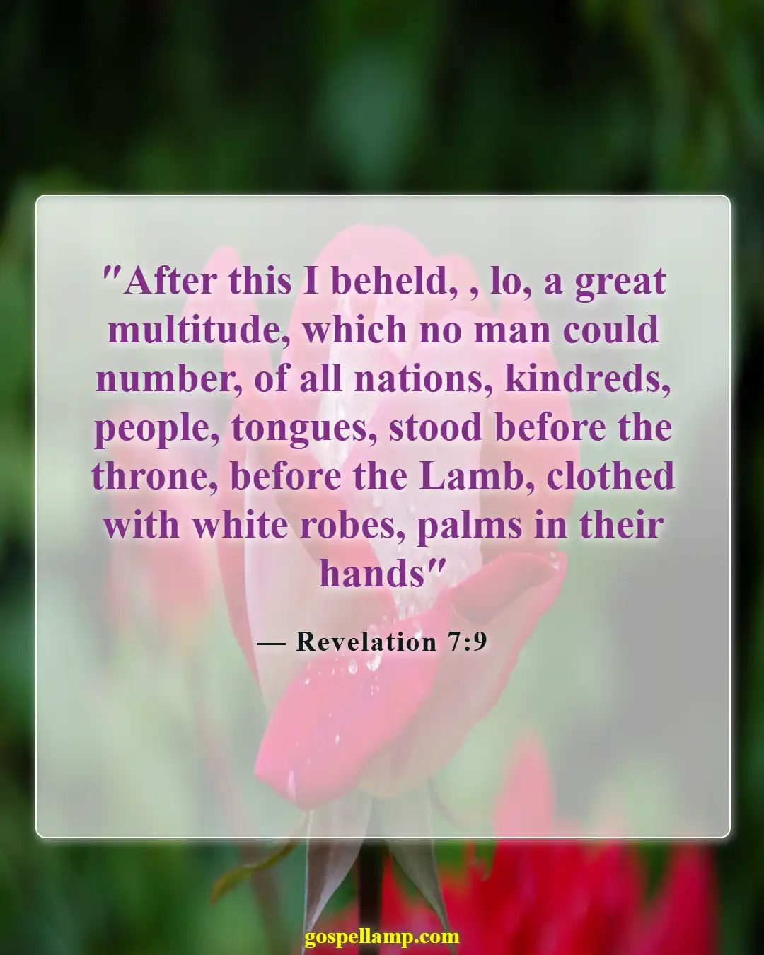 Bible Verses About God Accepting Everyone (Revelation 7:9)