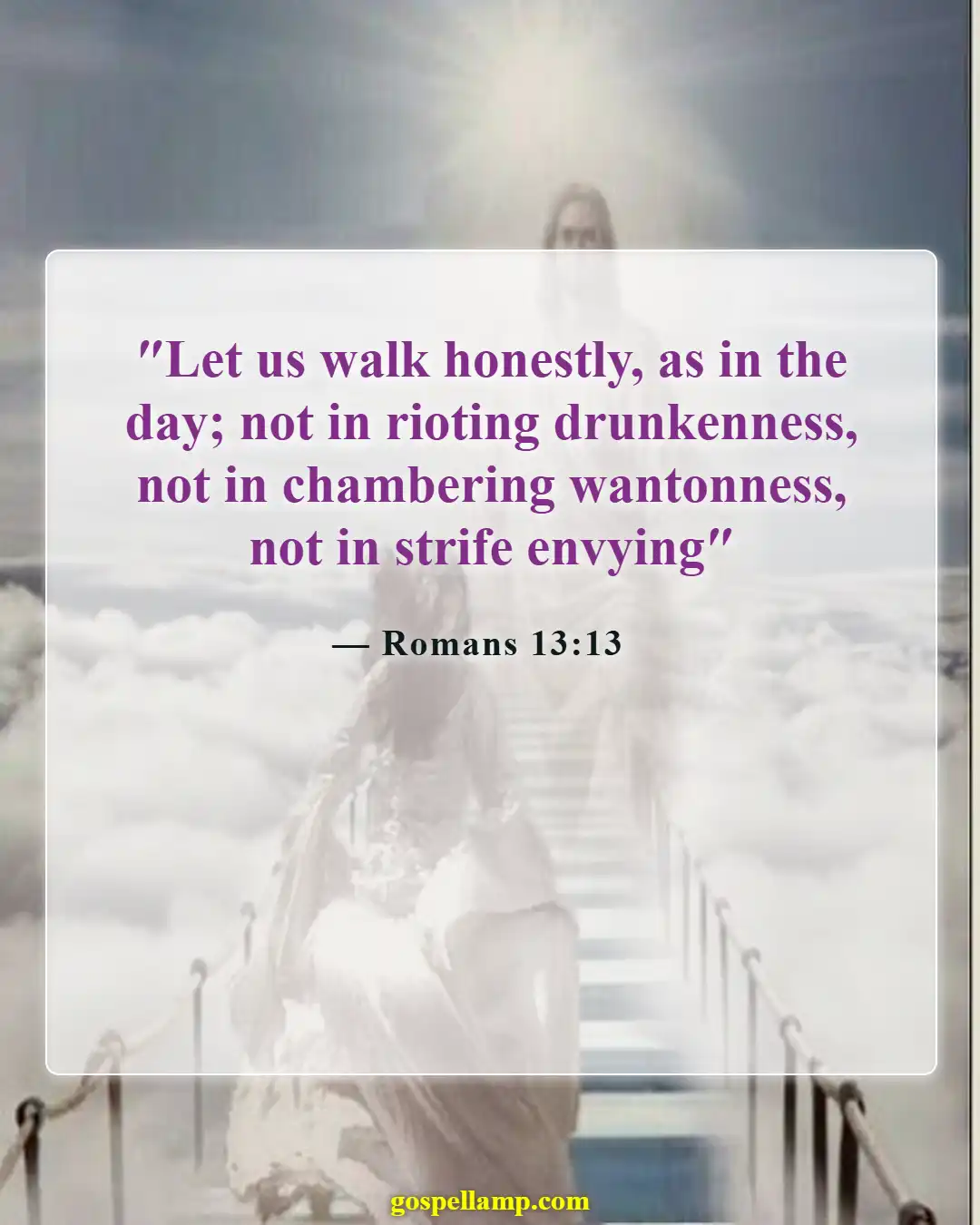 Bible Verses About Cheating On A Girlfriend (Romans 13:13)