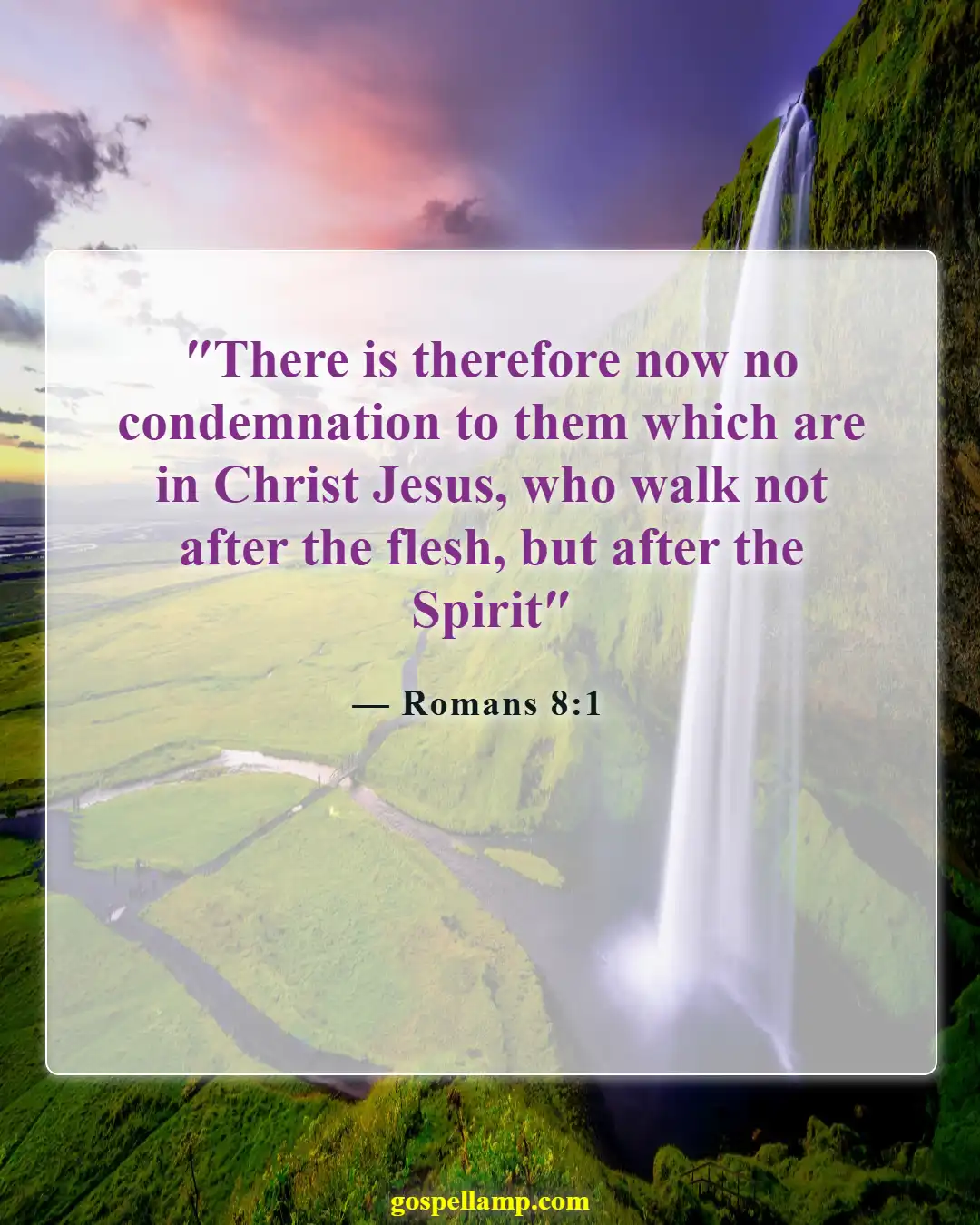 Bible Verses About God Forgiving Adultery (Romans 8:1)